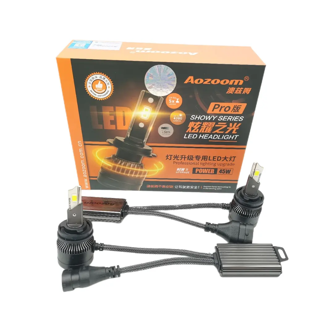 HYML для Aozoom 45W H1 H7 H11 9005 9006 H11 H4 светодиодная фара