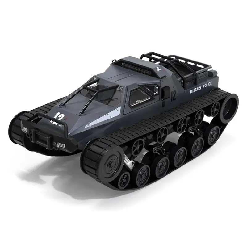 Tangki Radio Kontrol RC Ripsaw, Mobil Drift Militer Kecepatan Tinggi, Mobil 2021 1203 1/12G Baru Tahun 2.4