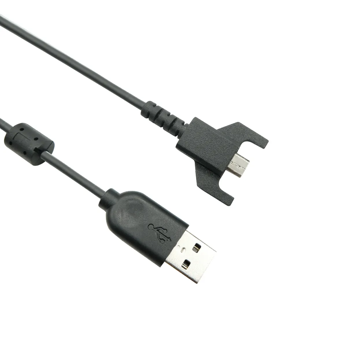 G703 G900 G903 G ProワイヤレスG Pro X超軽量ゲーミングマウス用LogitechオリジナルUSB充電ケーブル、USB-マイクロUSB (ブラック)