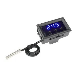 Termostato Digital DC 12V W1209, placa de Control de temperatura, rojo, azul, verde, LED, impermeable, Sensor NTC, módulo controlador de termómetro - Product Image 3