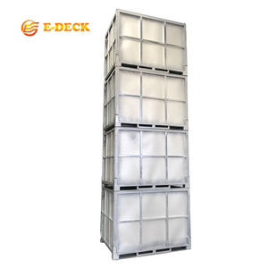 OEM grande plegable bloqueo de transporte pila IBC contenedor a granel intermedio - Product Image 2