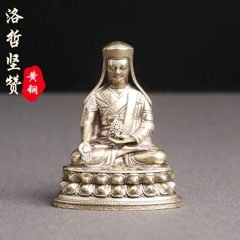 Brass to do old Sakya five patriarch eight Si Balozhe Gyaltsen Buddha sculpture collection Buddha worship statues old bronze