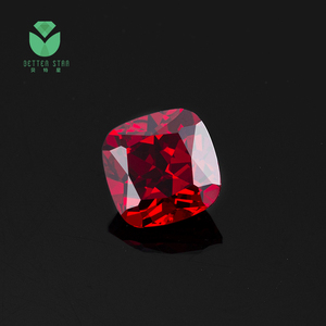 Toptan Lab Made taşlar 1-5 karat gevşek Lab oluşturulan yakut hakiki kırmızı taş fantezi üçgen şekli gevşek kesim taş - Product Image 3