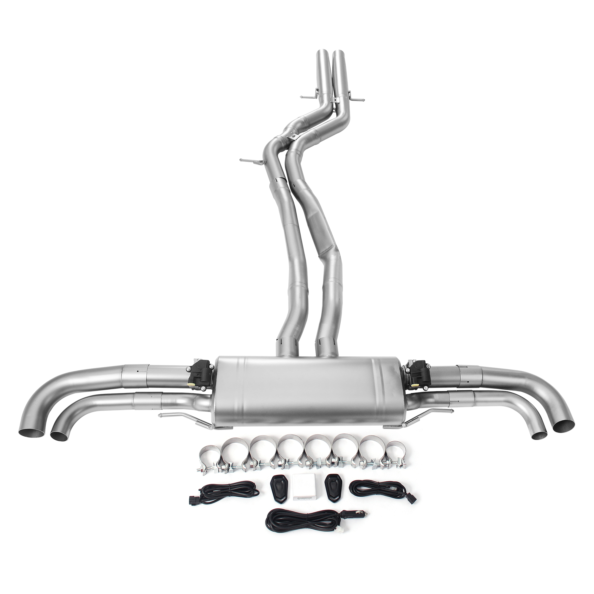Échappement Catback Valvetronic en acier inoxydable
