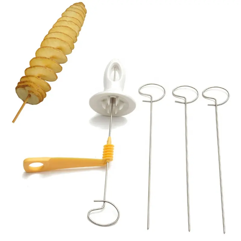 OEM ODM-cortador espiral de patatas Tornado para cocina, accesorios de cocina, herramientas, torre de patatas en espiral, trituradora de giro