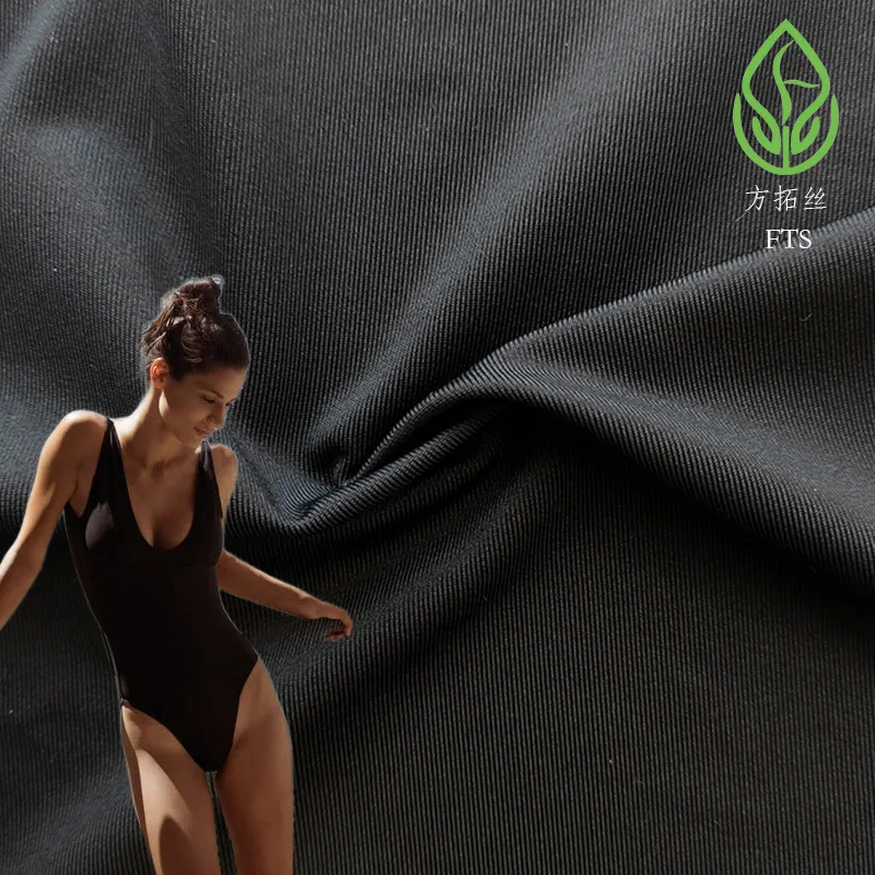 Ecofriendly poliéster Spandex SPF 50 Jersey individual deportes traje de baño rashguards tela