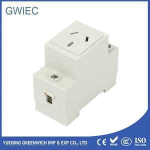 GWIEC ขายส่ง AC30 Series 10A 3ปลั๊ก Din Rail ติดตั้งซ็อกเก็ตสวิตช์แบบแยกส่วน GSD-10สำหรับออสเตรเลีย - Product Image 3