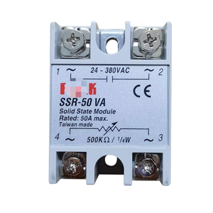 抵抗電圧レギュレータSSR-10VA入力可変抵抗出力24 ~ 380VAC定格電流10AゼロCro - Product Image 1