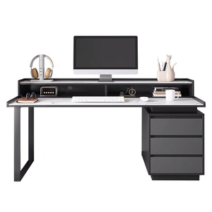 Vendita calda di moda multi tipi di legno computer a casa tavolo da tavolo con cassetto per l'ufficio - Product Image 4