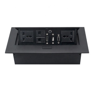 Nuevo estilo, precio más bajo, enchufe emergente multifuncional, enchufe de toma de corriente inalámbrico de escritorio, cocina, 6 vías con interruptor, enchufe 10a - Product Image 1