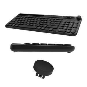 Miniteclado portátil de 101 teclas, teclado de ordenador inalámbrico OEM de 2,4 GHZ para Juegos de oficina - Product Image 5