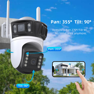 กล้องวงจรปิด3เลนส์3ตัว8MP PTZ Wi-Fi กล้อง CCTV ตรวจจับการเคลื่อนไหวในเวลากลางคืนสีกลางแจ้ง - Product Image 5