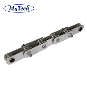 延長ピン付きパームオイルコンベヤチェーンMatech工場 - Product Image 6