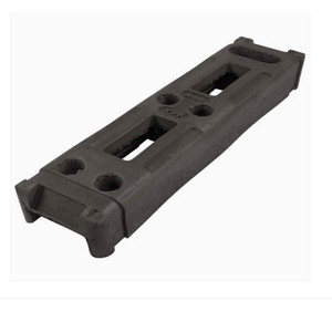 Cao su tạm thời hàng rào chân/Khối hỗ trợ hàng rào bảng điều chỉnh cơ sở cao su hàng rào Neo tái chế cao su kim loại tấm ổn định/dấu hiệu cơ sở - Product Image 2