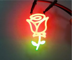 <strong>LED</strong> Pattern Filament Rose <strong>3V</strong> Chandelier Shape Modeling Decorative Filament <strong>LED</strong> Letter Filament <strong>Lamp</strong> - Product Image 4