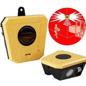 Sistema de alarma de esquina ciega anticolisión Sensor móvil infrarrojo sistema de alarma visual audible para estante de almacenamiento estante de almacén - Product Image 2