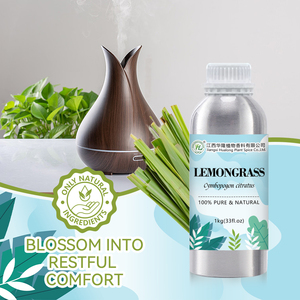 Organic Lemongrass Essential <strong>Oil</strong> for Diffuser, Mosquito | Lemon Grass <strong>Oil</strong> 1kg - 100% Natural Cymbopogon Citratus Leaves Extract
