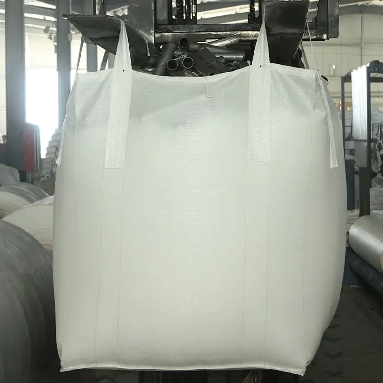 בטיחות במפעל 5:1 סופר שקי 100% בדיקות 1000kg גדול בתפזורת ג 'מבו FIBC מיכל תיק