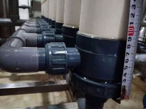 High Tolerance 50m3/hr Pre-water Grey Water Recycling Hydrophilic PVDF Fibers <strong>Pipelined</strong> UF <strong>System</strong>