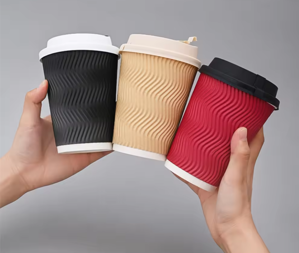 S Ripple Wall Paper Cups