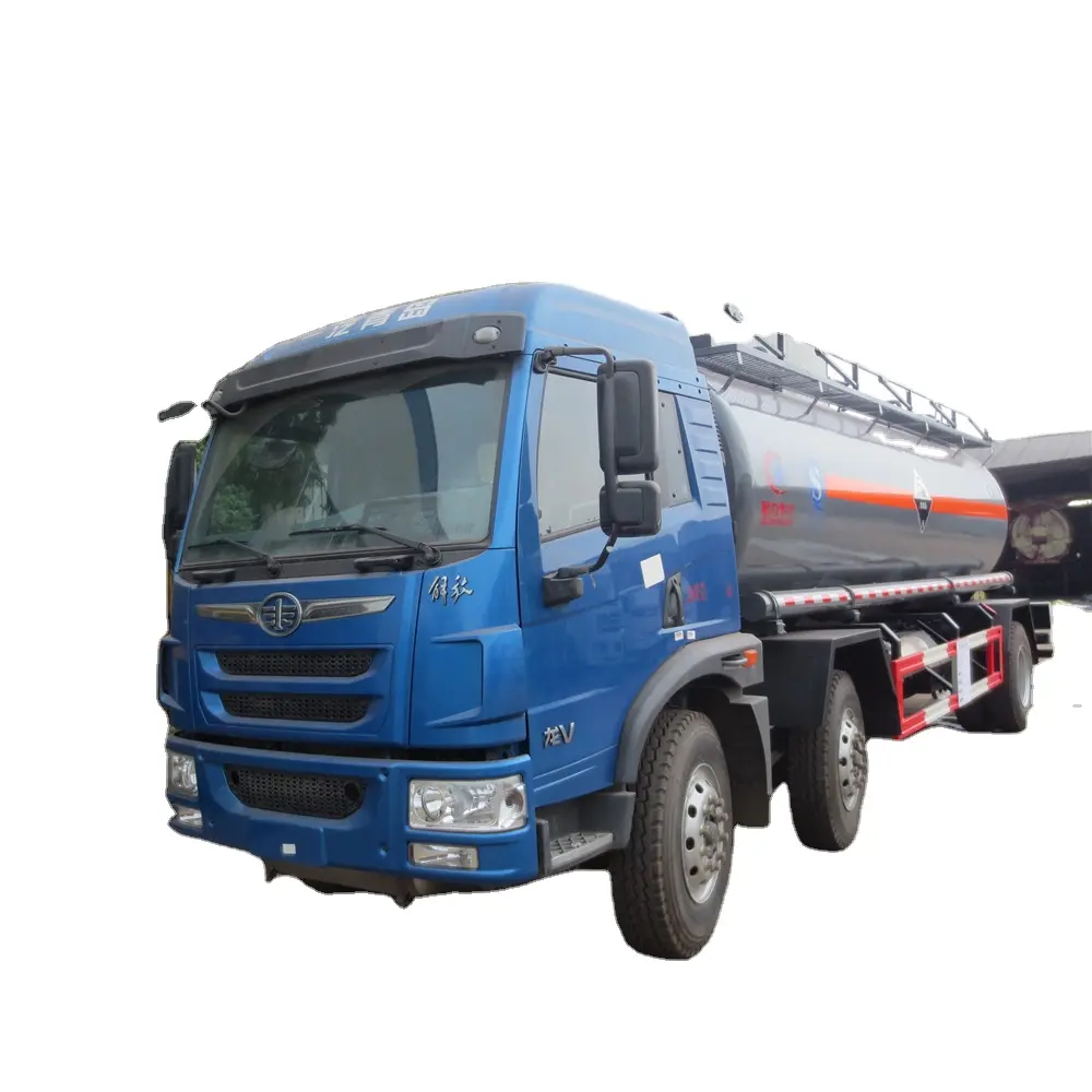 Jiefang 6*2 camion cisterna chimica trasporto di ossigeno liquido camion cisterna