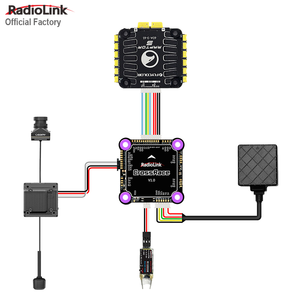 Radiolink OSD modülü entegre RC uçuş kontrolörü CrossRace yüksek hassasiyetli otomatik dönüş desteği DShot, OneShot ve PWM sinyalleri - Product Image 4