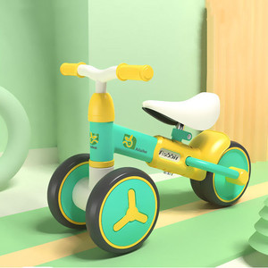 新しい子供用スクーター1-3歳4輪おもちゃ車ギフト卸売/高品質調節可能な高さ屋外ベビーバランスカー