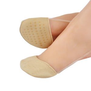 SEBS antideslizante con calcetines invisibles de baile de Ballet de silicona para mujeres protectoras de dedos - Product Image 1