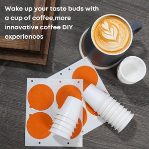 Compostable <strong>Empty</strong> <strong>K</strong>-<strong>Cup</strong> with Filter and Lid Biodegradable Coffee Capsule for Eco-Friendly Brewing - Product Image 2