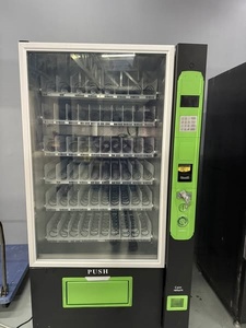 户外螺旋汽水自动售货机硬币钞票卡支付小吃自动售货机食品和饮料库存 - Product Image 6
