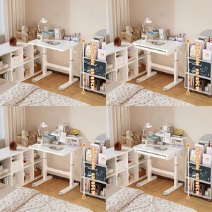 โต๊ะทำงาน เฟอร์นิเจอร์ โต๊ะคอมพิวเตอร์อเนกประสงค์ โต๊ะเครื่องแป้ง โต๊ะอ่านหนังสือ พร้อมอุปกรณ์สำนักงานคุณภาพสูง โต๊ะอ่านหนังสือ - Product Image 6