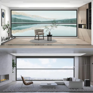Custom Automatic Sliding <strong>Window</strong> Balcony Intelligent Remote Control Vertical Slide Electric Aluminum Glass Lift up <strong>Window</strong> - Product Image 5