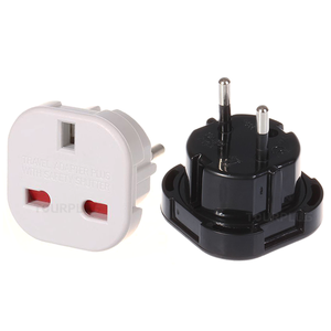 EUプラグユニバーサルUK-EUトラベルアダプター多機能変換プラグ3ピン-2ピンアダプター - Product Image 3