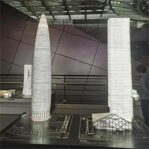 Diseño de modelo de edificio de oficinas arquitectónicas y fabricación de modelos de escala arquitectónica personalizada Modelo de edificio de oficinas 3D