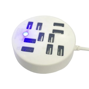 Collega fino A 2 dispositivi senza un adattatore di alimentazione massima velocità di trasferimento dati Multi dispositivi Mini HUB portatile 8 porte - Product Image 5