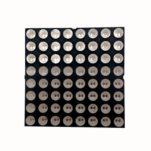 Высокое качество 1,5 дюймов 8x8 точечный матричный светодиодный модуль дисплей 1,5 ''супер красный