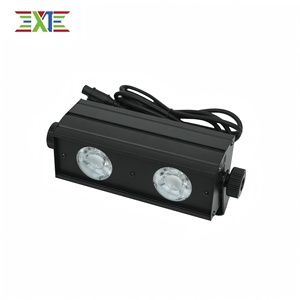 XJ 2*50W iki gözler piksel lamba RGBW 4in1 LED Blinder COB sahne etkisi işık DJ parti konserler için barlar - Product Image 2