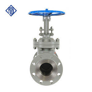 วาล์วประตูแบบหน้าแปลนเหล็กหล่อก้านวาล์วประตู WCB แบบเปิดด้วยมือ PN10-PN40 DN50-DN800อุณหภูมิสูงและแรงดันสูง - Product Image 4