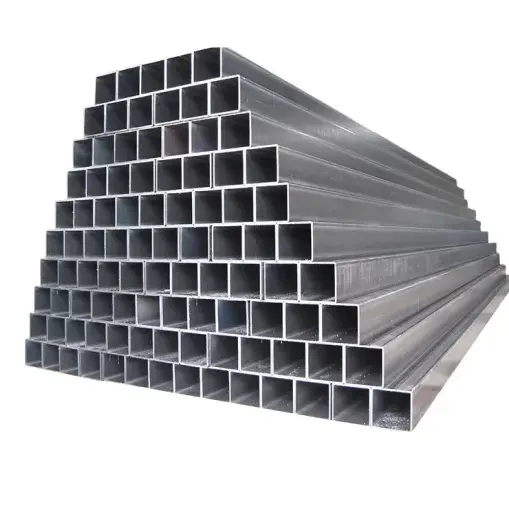 ASTM A179 A106 mild steel square hollow section tube 40x40 gi erw Steel Iron tube Pipe