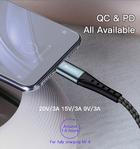 CA66 2024 yeni varış tip-c usb c kablo bilgisayar telefon QC şarj tipi c veri kablosu - Product Image 3