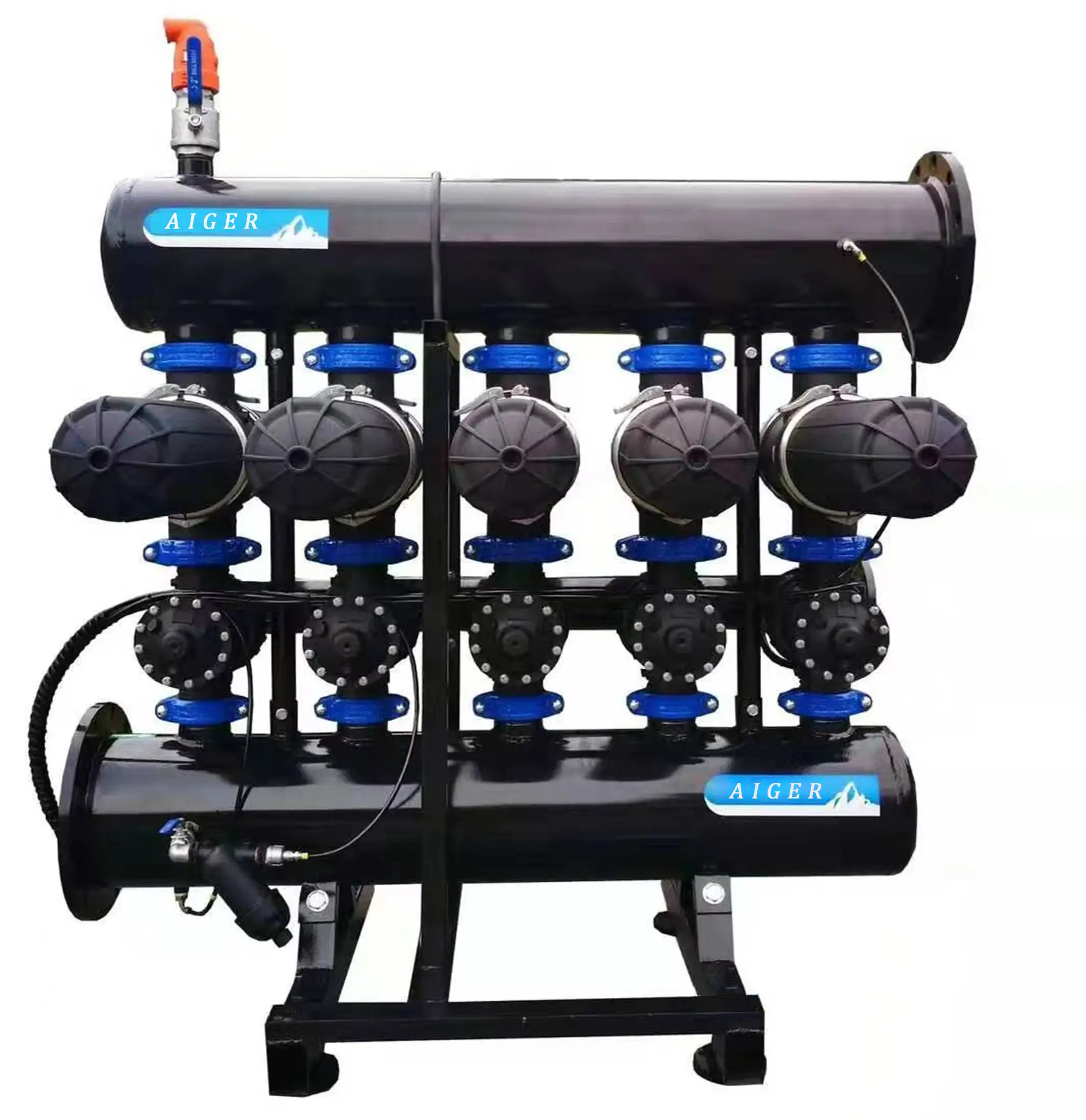 Aiger Similar To Azud Disc Filter Fully Automatic Backwash Cleaning Disc Water Filter