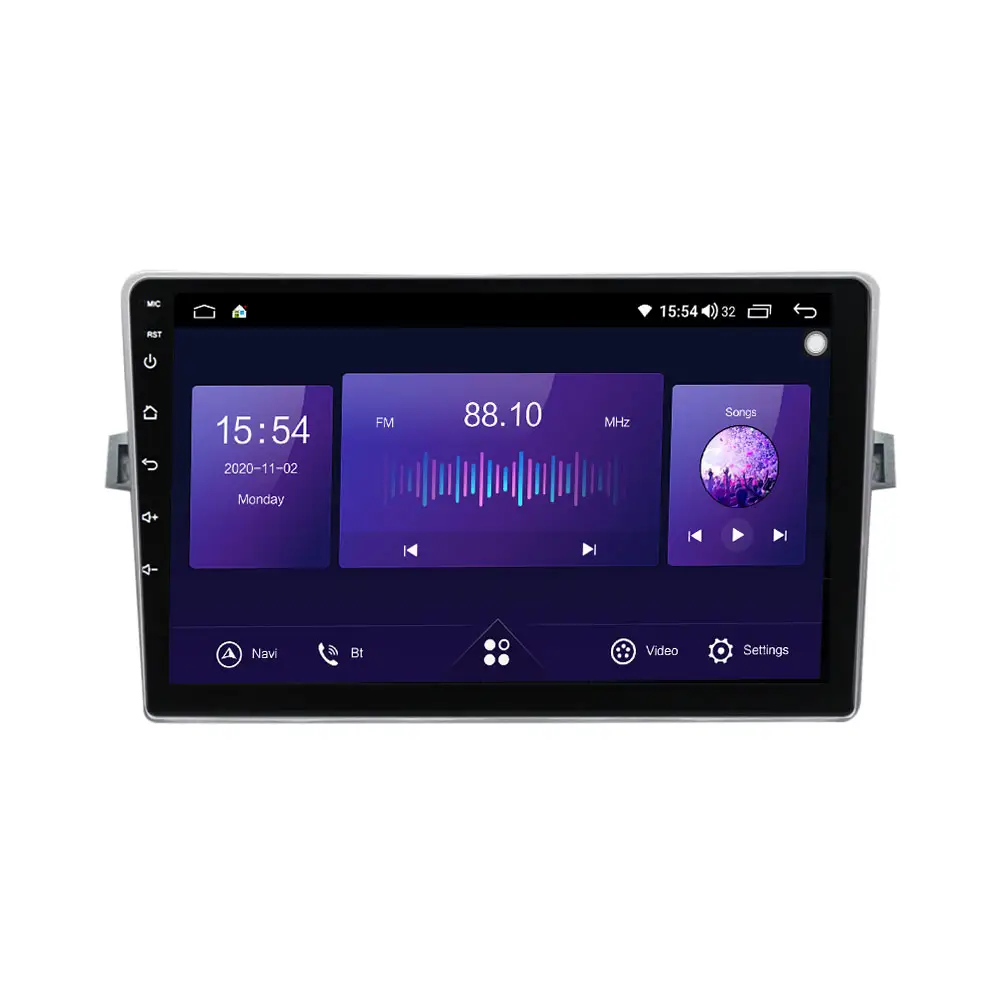 7862 6G + 128G QLED 4G LTE Car-play Android 10 Autoradio pour Toyota Verso R20 2009-2018 GPS 5G wifi Stéréo Navigation AM FM Radio