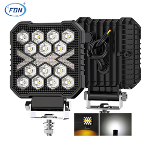ไฟ LED 42W สี่เหลี่ยมสำหรับรถออฟโรดขนาด4นิ้วสำหรับรถบรรทุก ATV UTV ขนาด12V 24V - Product Image 2