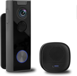 Venta caliente J10 Smart impermeable al aire libre Video puerta teléfono 2K Wifi inalámbrico bidireccional Audio intercomunicador y Monitor sistema de seguridad