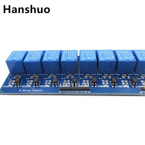 Panel de control de relé de 8 canales con optoacoplador, módulo PLC de 5V y 12V para arduino