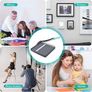 12 "kesim uzunluğu giyotin kağıt kesici Cardstock karton vinil el sanatları ve fotoğraf için 16 sac kapasitesi ile - Product Image 3