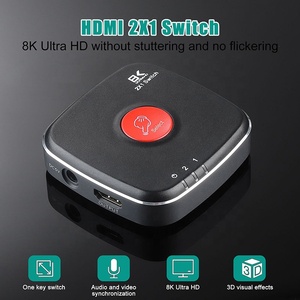 2022 48Gbps 8K 2.1 <strong>HDMI</strong> Switcher 2x1 8K@60Hz 4K@120Hz 2 Port <strong>HDMI</strong> Switch 2 in 1 Out 8K 60Hz 4K 120Hz Adapter - Product Image 4