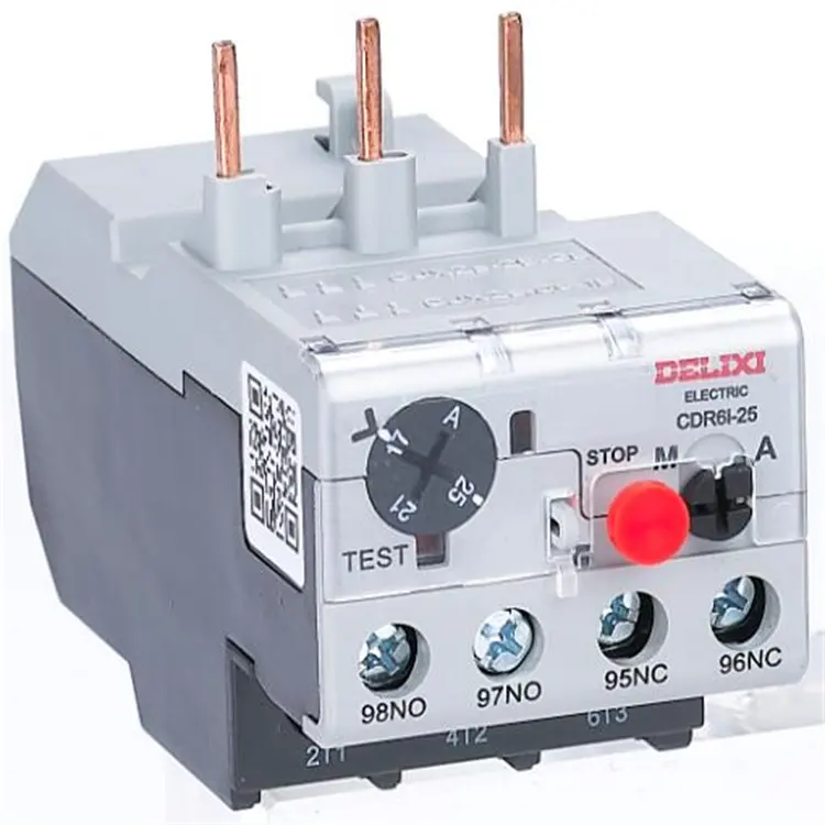 Contactor de buena calidad, relé térmico, control industrial, fabricante de relé de sobrecarga térmica