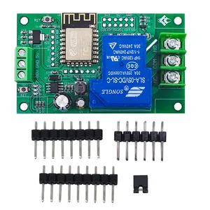 ESP8266 Wireless WIFI singolo/doppio canale modulo relè 30A ESP-12F scheda di sviluppo DC7-80/5V Eclipse IDE AC 250V/DC30V - Product Image 4