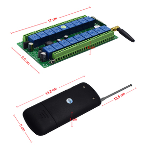 RF 1527 codice di apprendimento 18ch di controllo a distanza senza fili 220v 433mhz Trasmettitore Ricevitore - Product Image 2